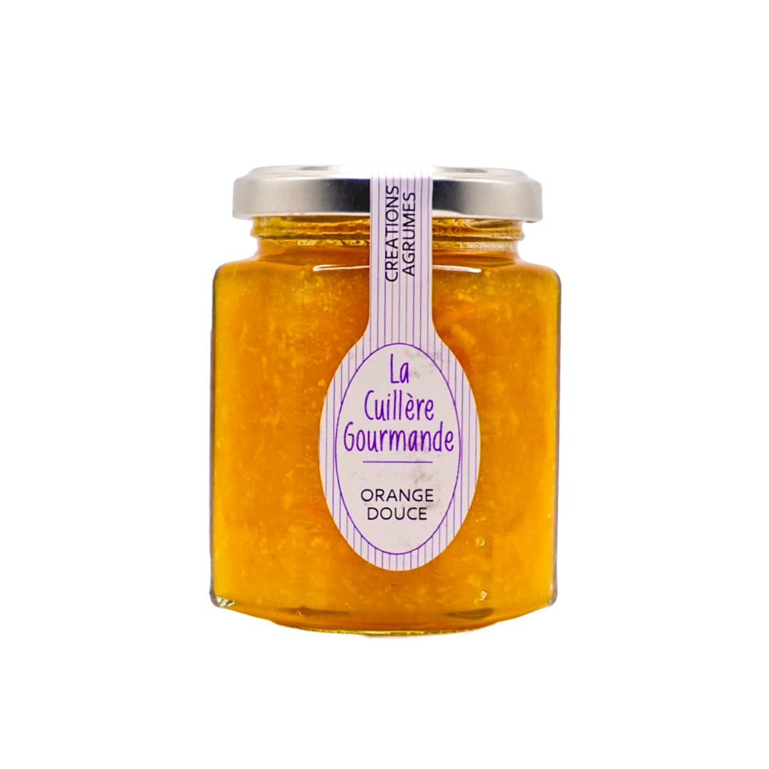Photo produit confiture orange douce La Cuillère Gourmande — Épicerie de la Gare Congénies
